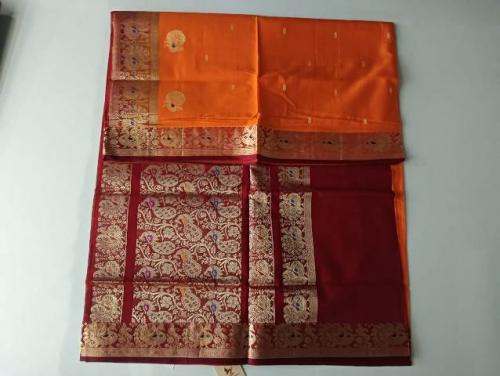 PMK BUMBERG COT SAREES WITH BLOUSE